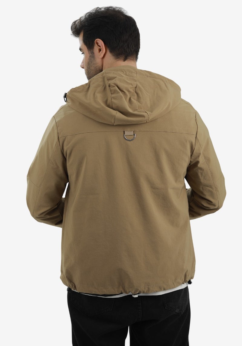 White Rabbit Men’s Soft Waterproof Hooded Jacket - Image 3